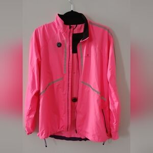 Women's Pink Ronhill Running Jacket